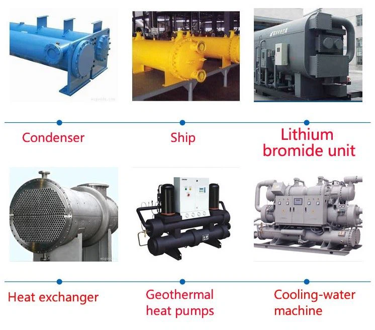 Condenser Chiller Tube Cleaning Machine application