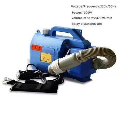 KT917 Commercial Disinfection Fogger Machine With 10 Liter Tank 6 To 8 Meter Spray Range
