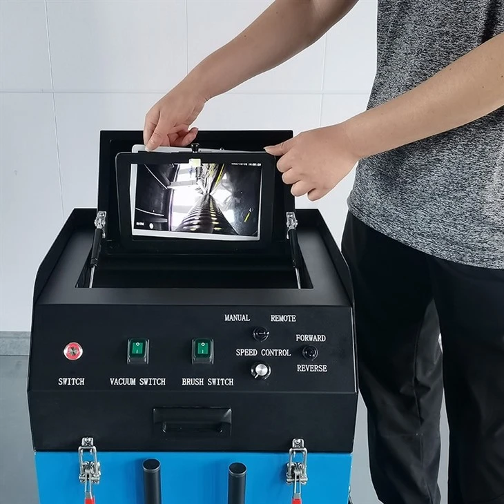 KT-836A Air Duct Cleaning Machine With Vacuums And Carema