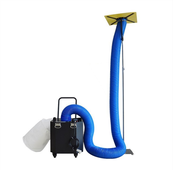 Sturdy KT-916 Industrial Ventilation System, Boasting A Formidable 2200W Power Capacity, Effectively Aerates Zones Extending