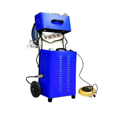 KT-203 Dual Shaft Condenser Tube Cleaner High Pressure Heat Exchanger Cleaning Machine